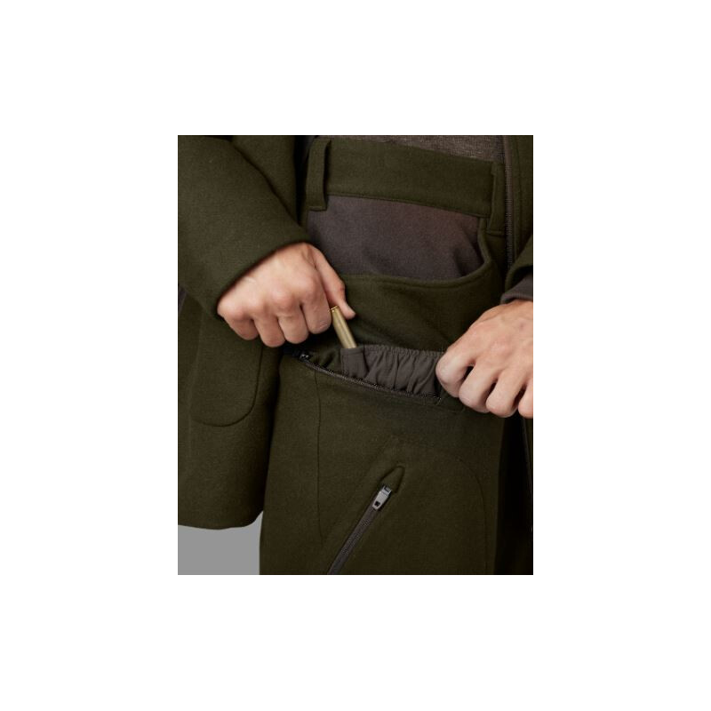 Härkila Pantalones de invierno Metso, verde sauce/marrón sombra, talla 54
