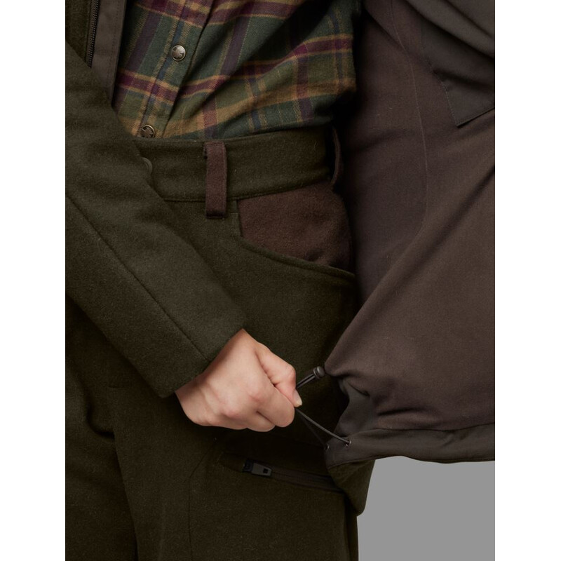 Härkila Chaqueta de invierno Metso para mujer, verde sauce, talla 44