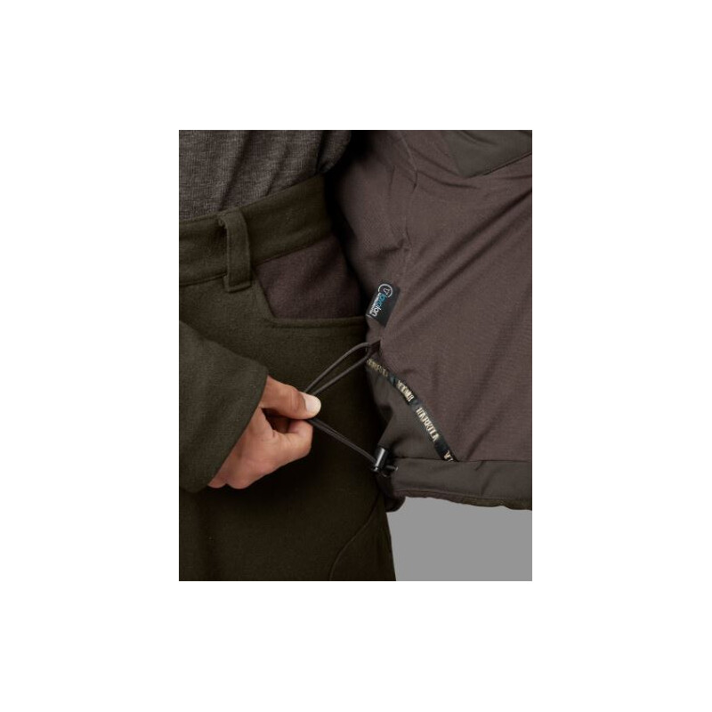 Härkila Chaqueta de invierno Metso, verde sauce/marrón sombra, talla 56