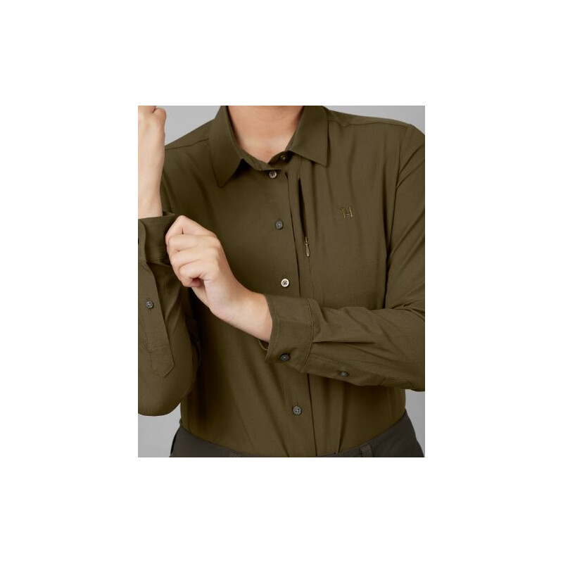 Härkila Blusa Trail, verde sauce Talla XL