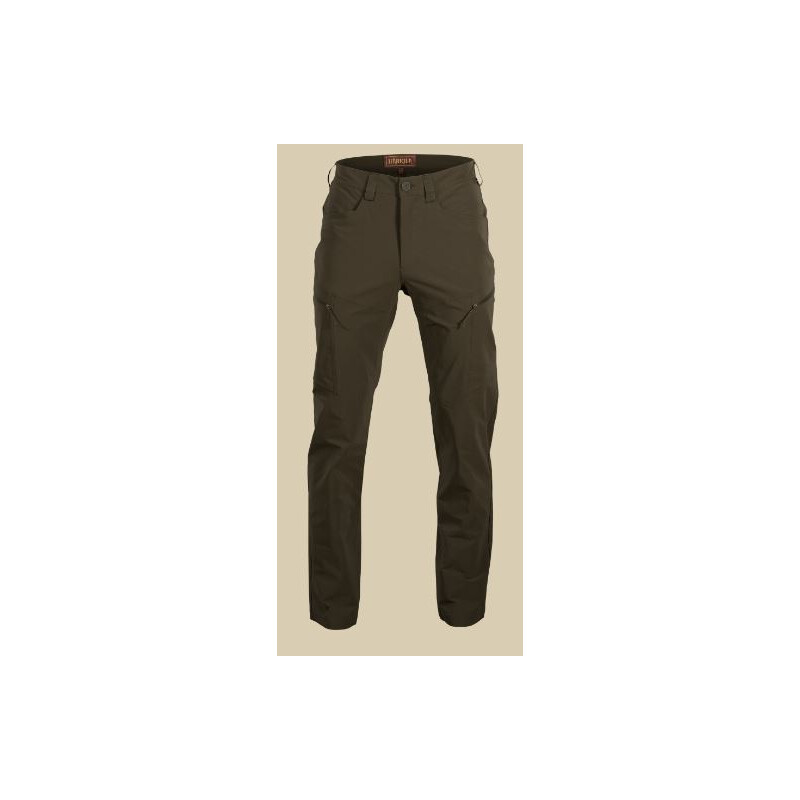 Härkila Pantalones de montaña, verde sauce, talla 52