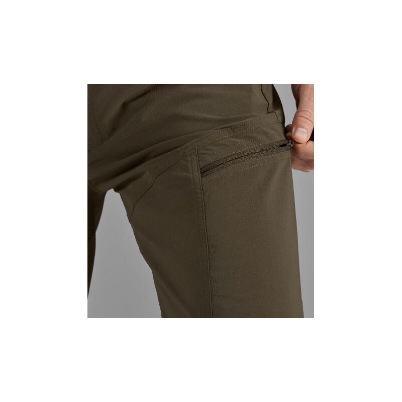 Härkila Pantalones de montaña, verde sauce, talla 52