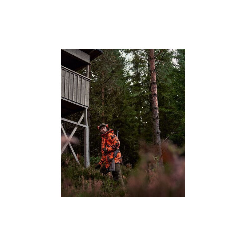 Härkila Chaqueta Wildboar Pro HWS Insulated, AXIS MSP® naranja, talla 48