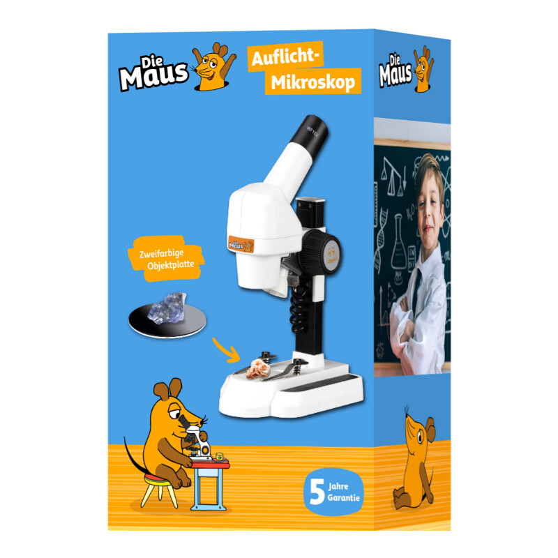 DieMaus Microscopio de luz reflejada para Kinder