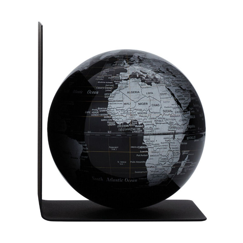 TROIKA Globo terráqueo BookGlobe Black Single 13cm