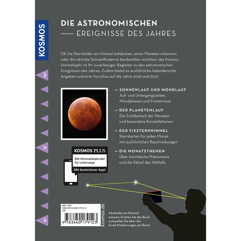 Kosmos Verlag Almanaque Año del cielo 2025