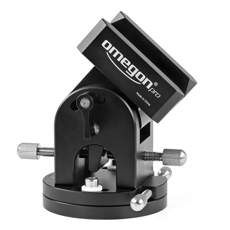 Omegon Montura Segugio Tracker Set mit Deluxe Polhöhenwiege und Polsucher