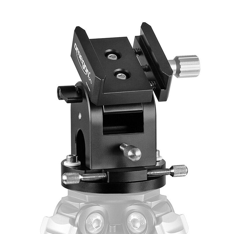 Omegon Montura Segugio Tracker Set mit Deluxe Polhöhenwiege und Polsucher