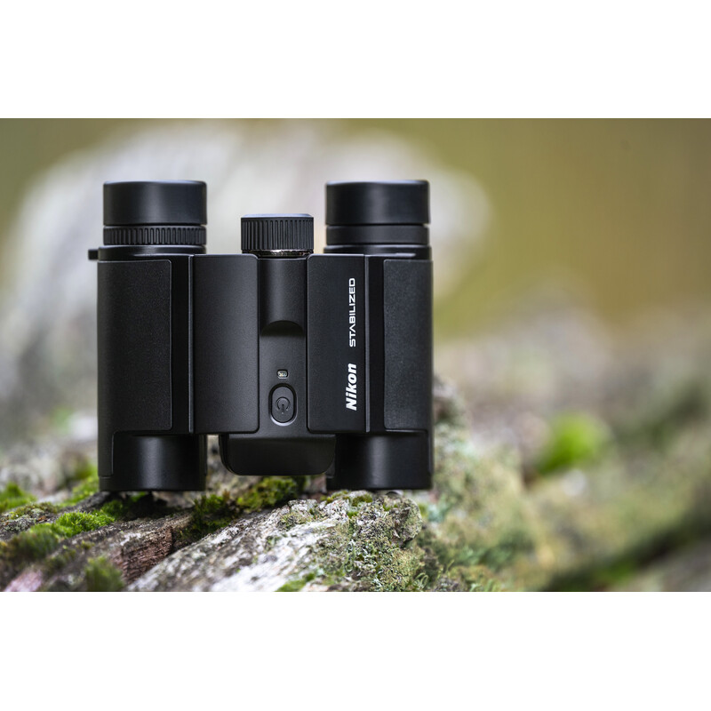 Nikon Prismáticos con estabilizador de imagen Bildstabilisiertes Fernglas Stabilized 12x25 S