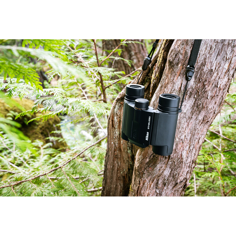 Nikon Prismáticos con estabilizador de imagen Bildstabilisiertes Fernglas Stabilized 10x25 S