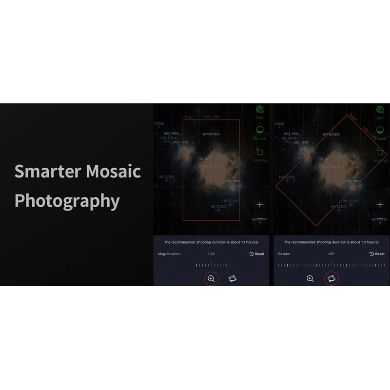 ZWO Smart Telescope AP 30/150 Seestar S30 + Universe2go+