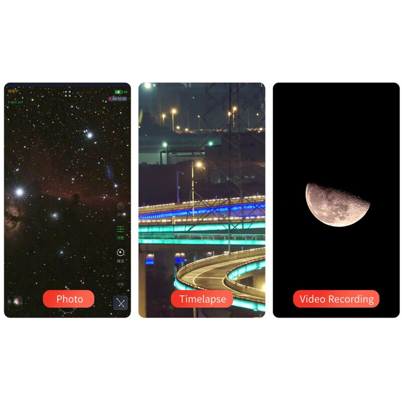 ZWO Smart Telescope AP 30/150 Seestar S30 + Universe2go+