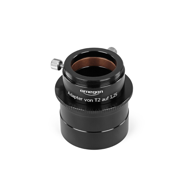 Omegon Adapter Adaptador T2 de 2'' con pieza reductora de 1,25''