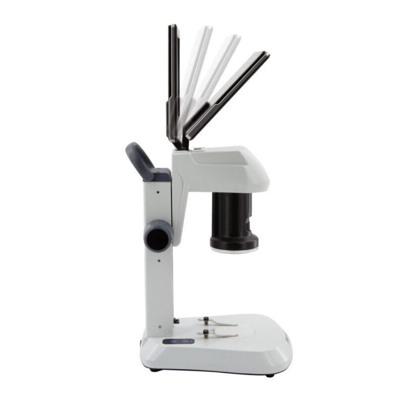 Optika , Microscopio, SFX-85V, Zoom digital, monitor de 9", 8x-54x, LED, Luz transmitida y reflejada