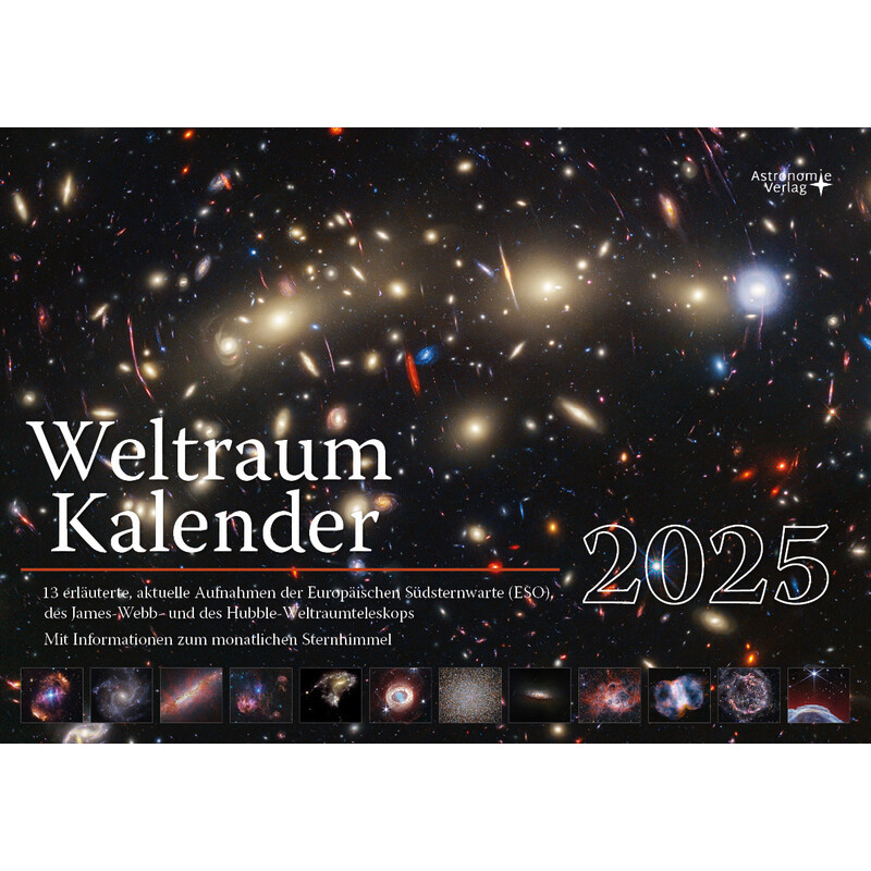 Astronomie-Verlag Calendarios Weltraum-Kalender 2025