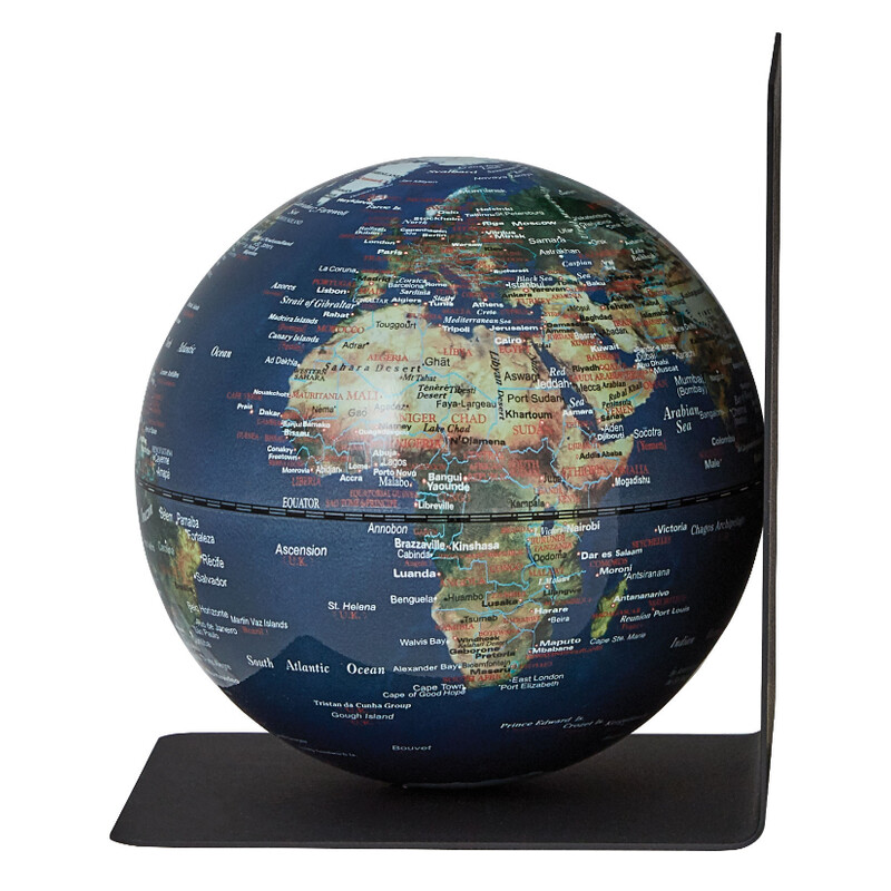TROIKA Globo terráqueo BookGlobe Physical Single 13cm