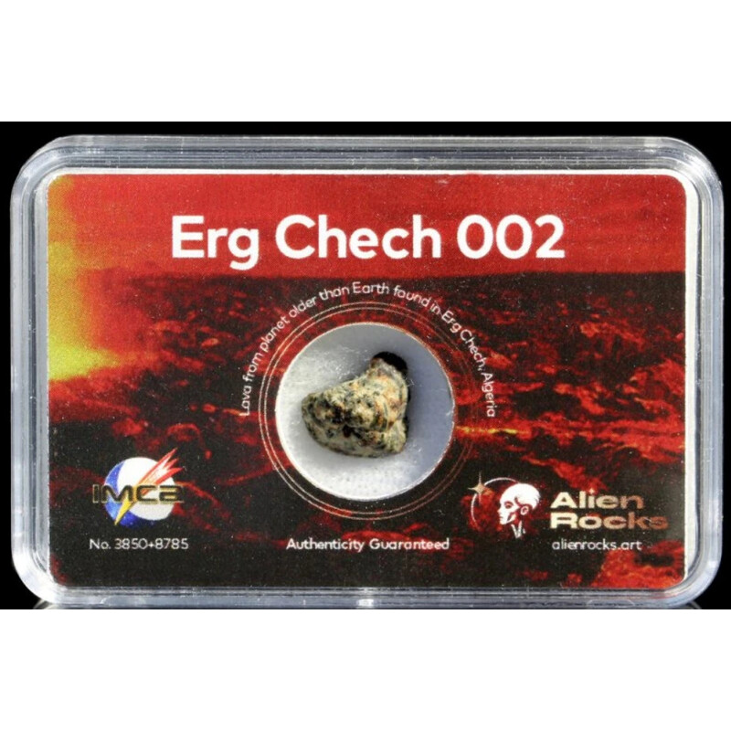 Alien Rocks Meteoritos Erg Chech 002 1,0 - 1,39 gramos