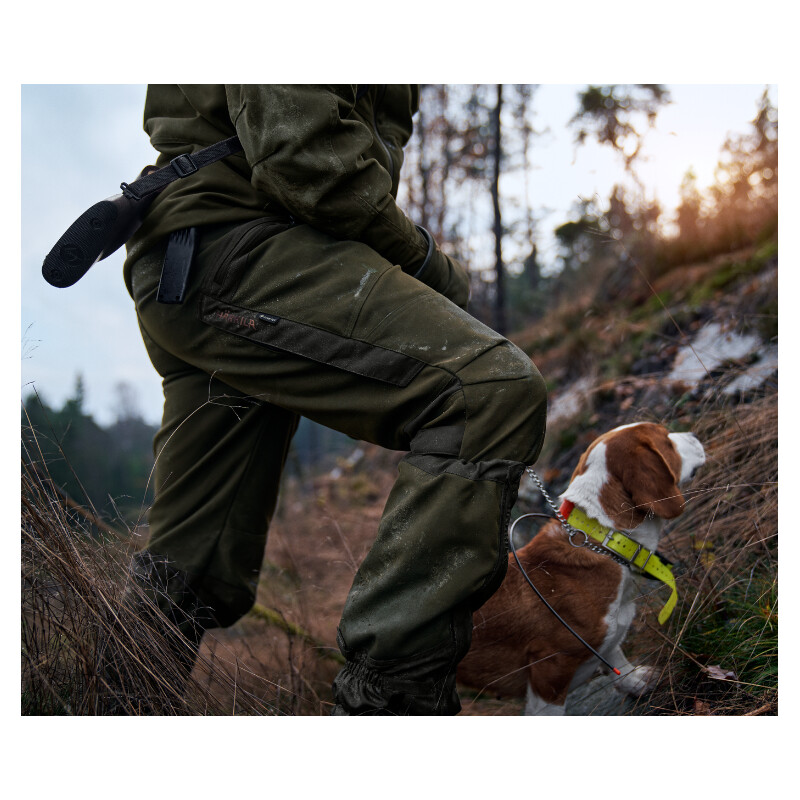 Härkila Pantalones Pro Hunter Move, verde sauce, talla 56