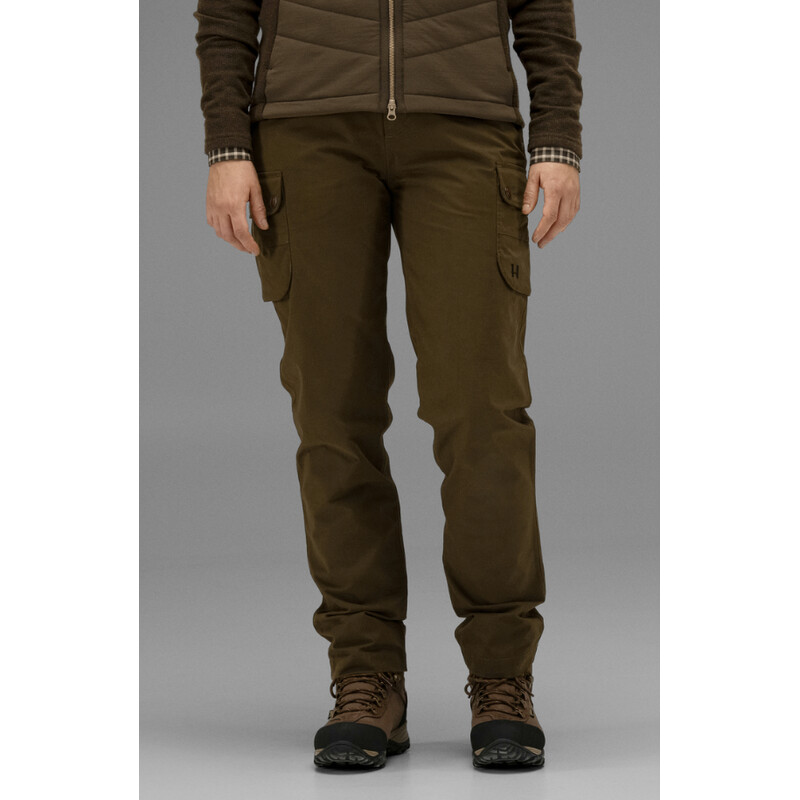 Härkila Pantalones Retrieve Lady, Warm olive, talla 40