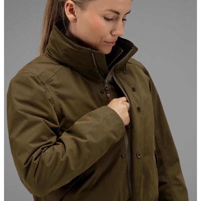 Härkila Chaqueta Retrieve Lady Warm olive 44