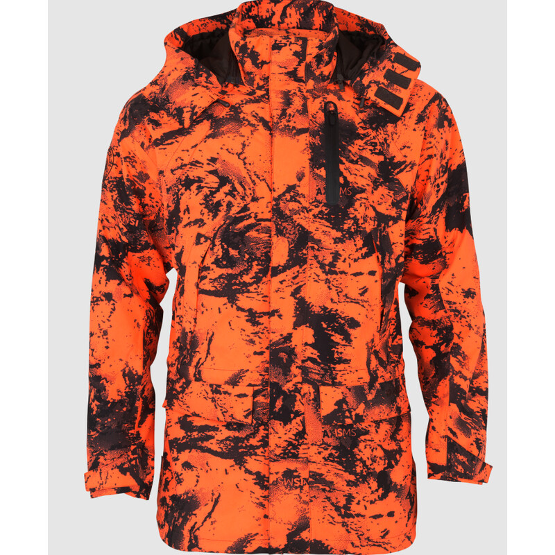Härkila Chaqueta aislante Wildboar Pro HWS, AXIS MSP® naranja, talla 50