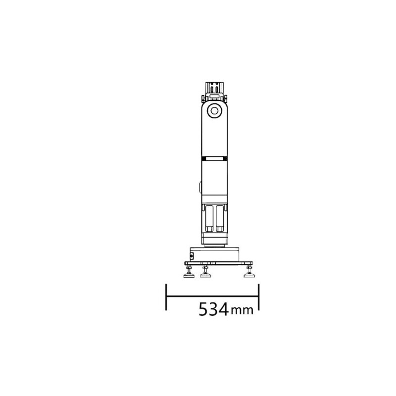 iOptron Montura HAZ130 Strain Wave Alt-AZ