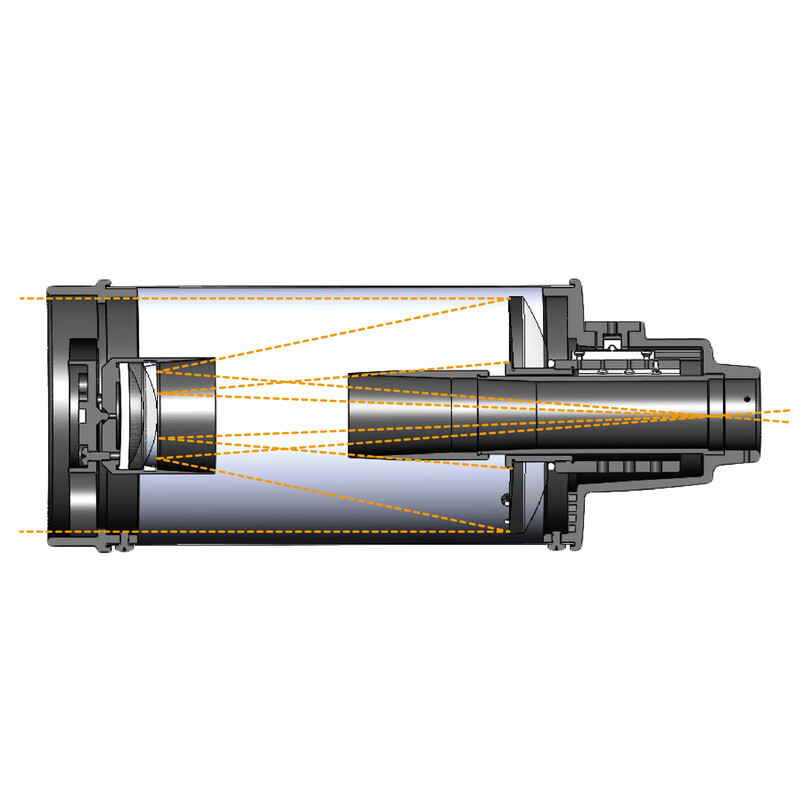 Skywatcher Telescopio de Cassegrain KC 100/1000 K100 Mini Virtuoso GTi