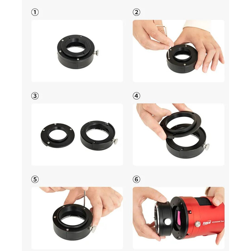 ZWO Adapter Adaptador M54 para cajón de filtro