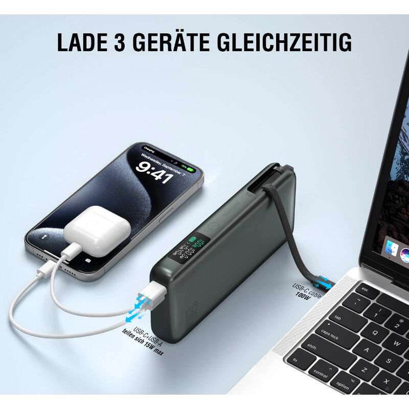 4smarts Powerbank Enterprise 20 Ah 130 W