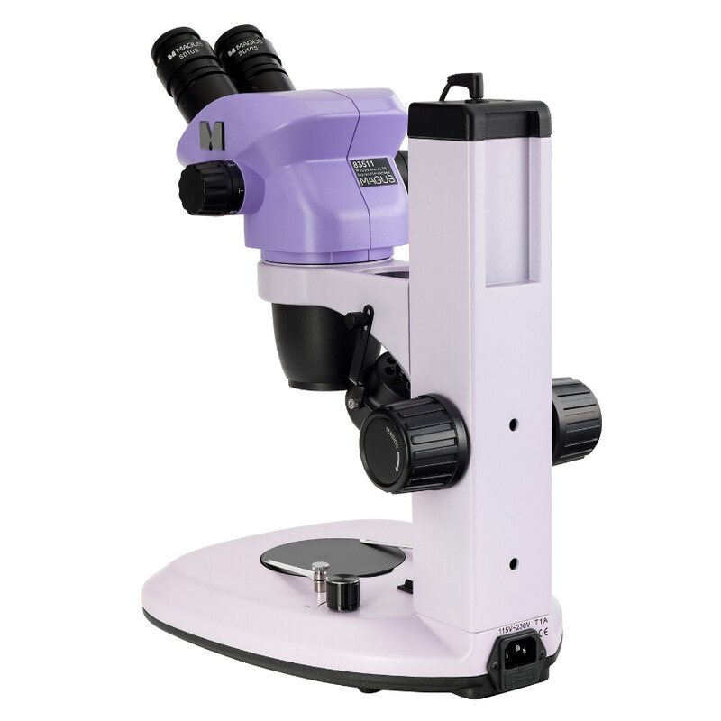 MAGUS Microscopio stereo zoom 7B 6.7x-45x bino Greenough 3W LED