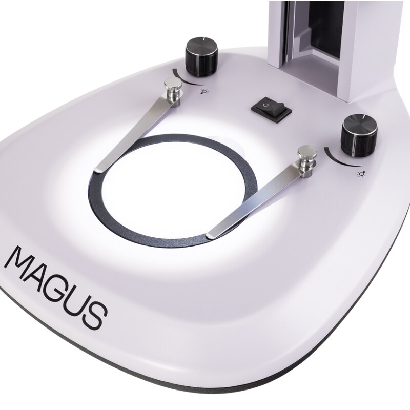 MAGUS Microscopio stereo zoom 7B 6.7x-45x bino Greenough 3W LED