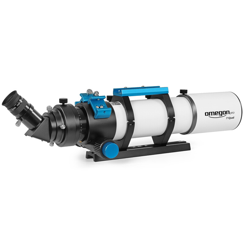 Omegon Refractor apocromático Pro APO AP 71/490 Quadruplet OTA
