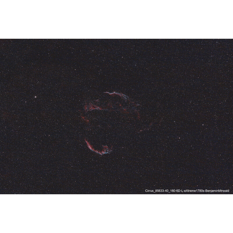 Omegon Refractor apocromático Pro APO DoubleED AP 40/180 Sixtuplet OTA