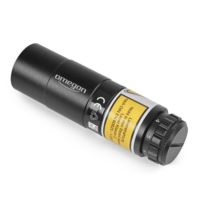 Omegon Láser de ajuste de 1,25'' para reflector con ventanilla de control Rev. B