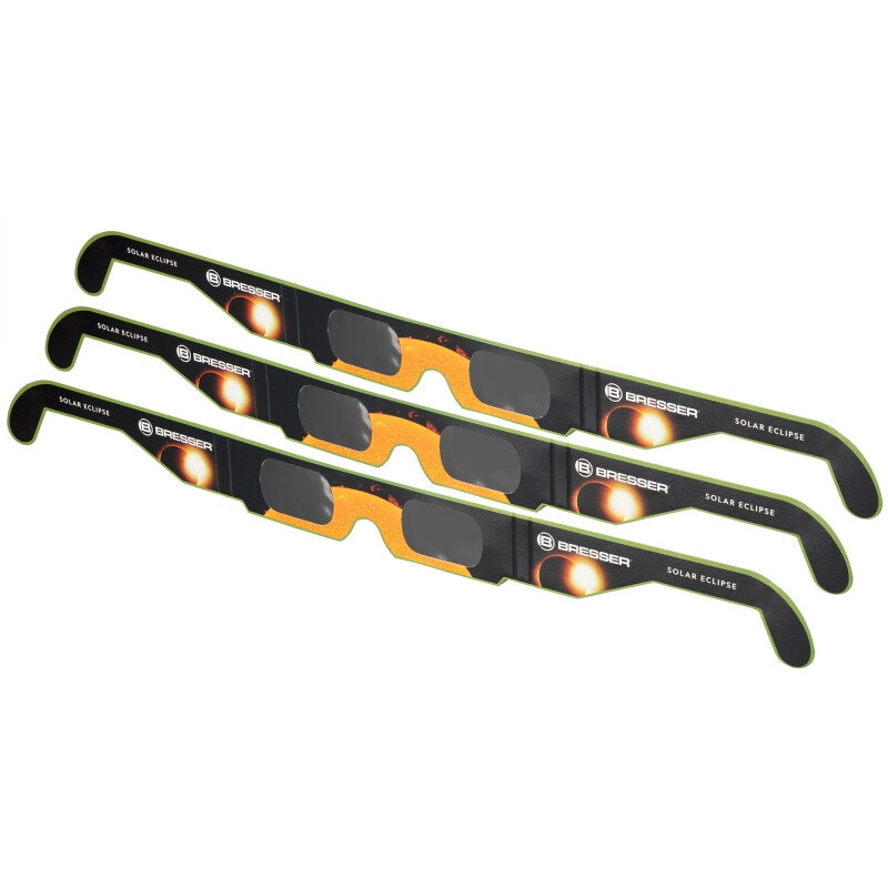 Bresser Gafas para eclipses solares 3 unidades