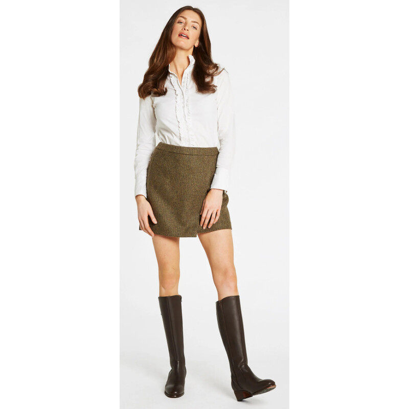 Dubarry of Ireland Falda de tweed Buckthorn Heath 40
