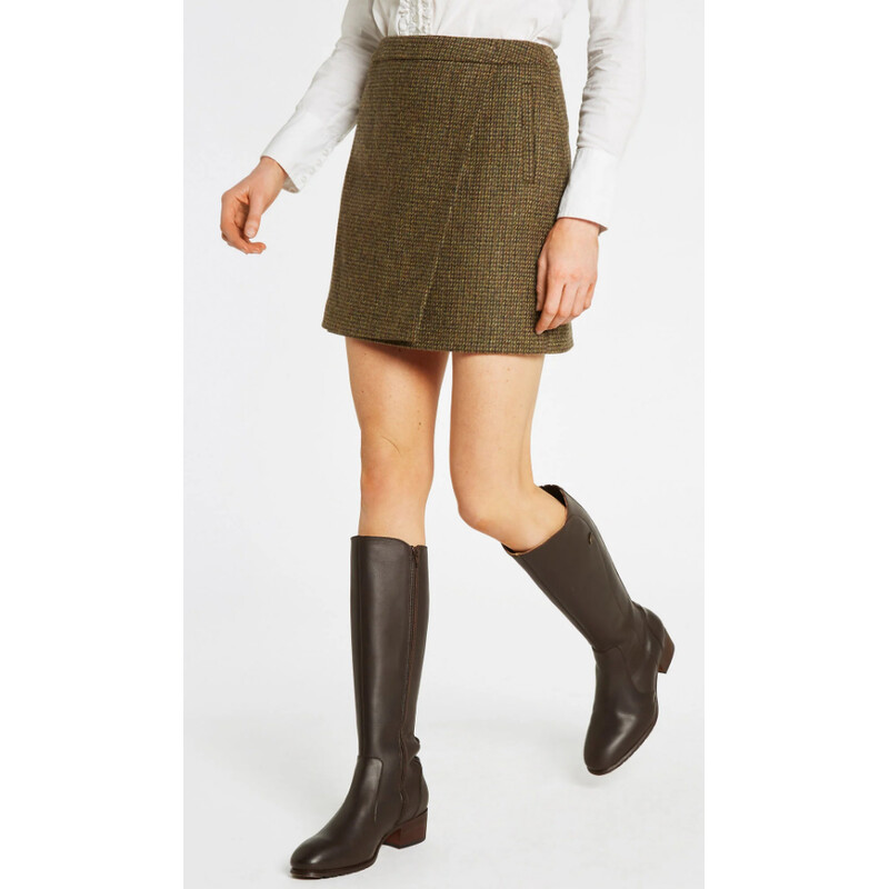 Dubarry of Ireland Falda de tweed Buckthorn Heath 40
