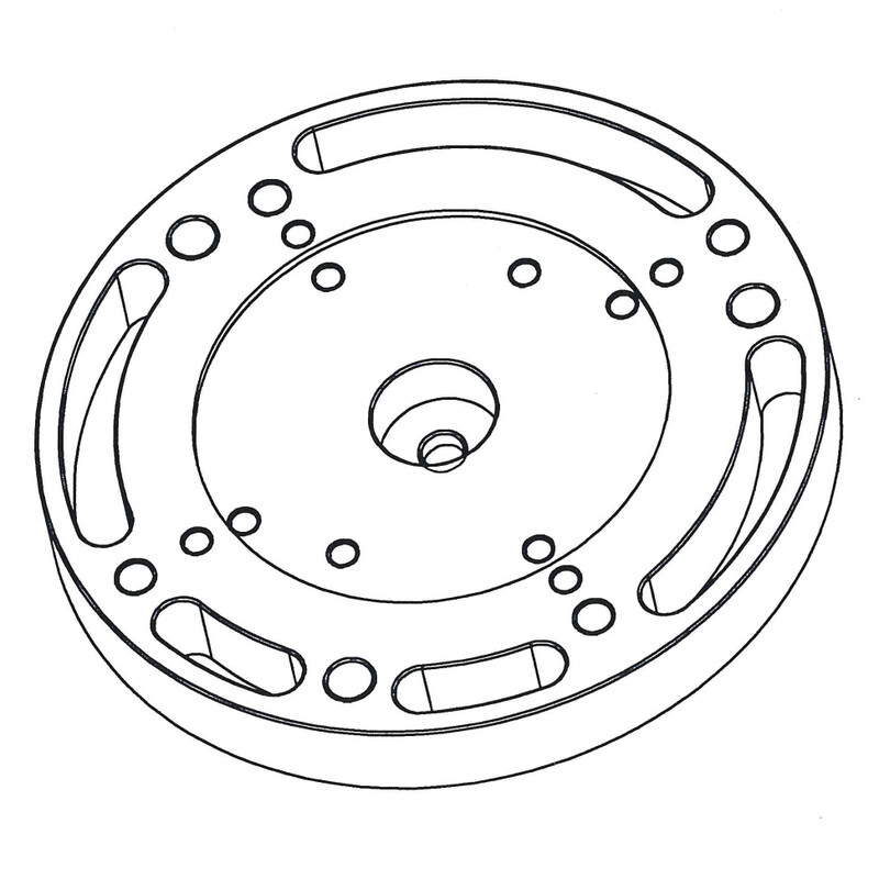 Omegon Adaptador de montaje iOptron para columna Pro