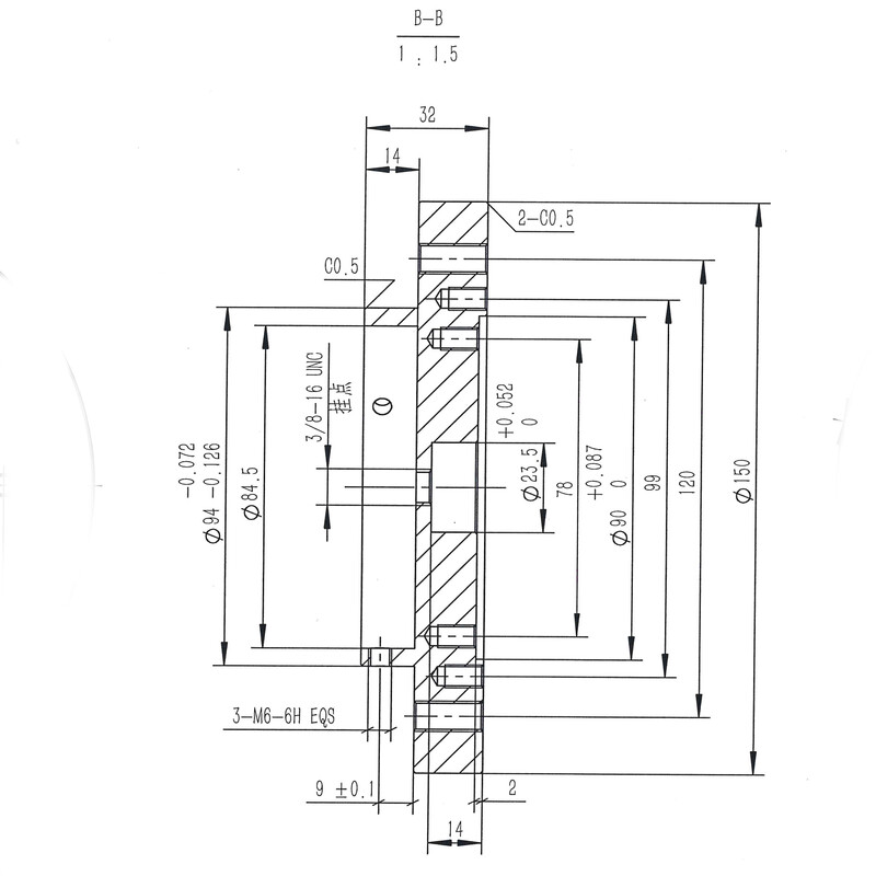 Omegon Adaptador de montaje iOptron para columna Pro