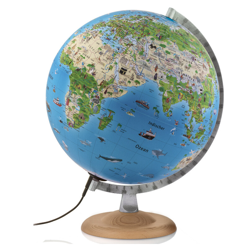 Atmosphere Globo terráqueo Family Silver 2.0 30cm