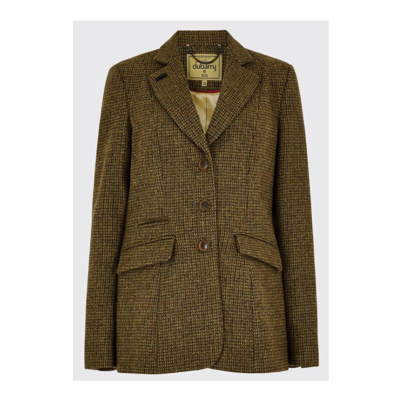Dubarry of Ireland Chaqueta de tweed de heather talla 36