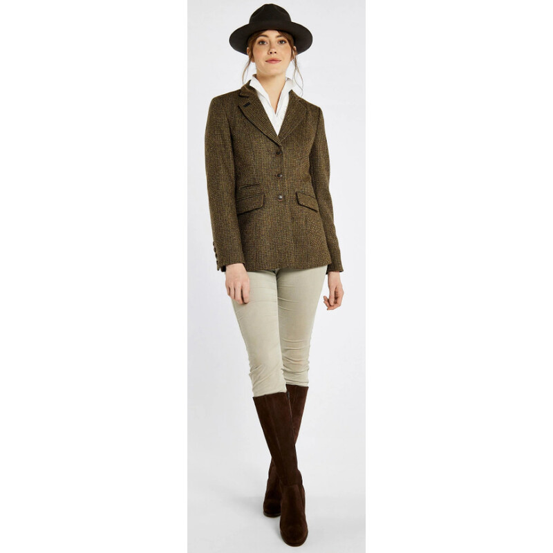 Dubarry of Ireland Chaqueta de tweed de heather talla 36