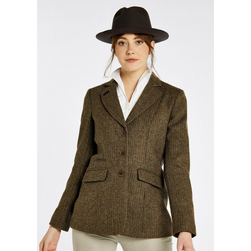 Dubarry of Ireland Chaqueta de tweed de heather talla 36