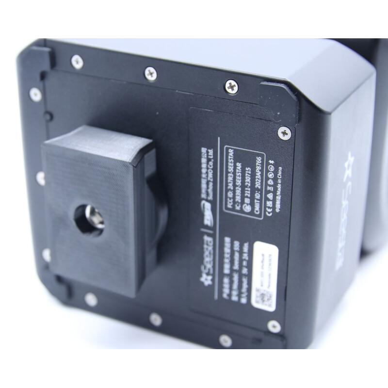 Astroprints Placa cola de milano Vixen-Style para ZWO Seestar 60 mm