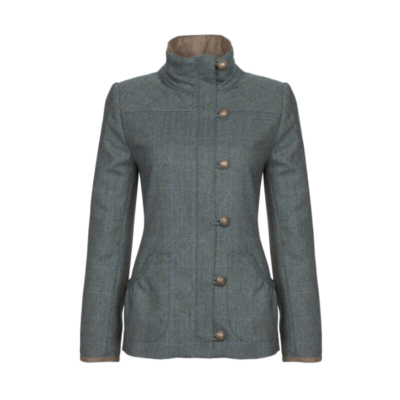 Dubarry of Ireland Chaqueta de tweed Bracken 89 Mist talla 36