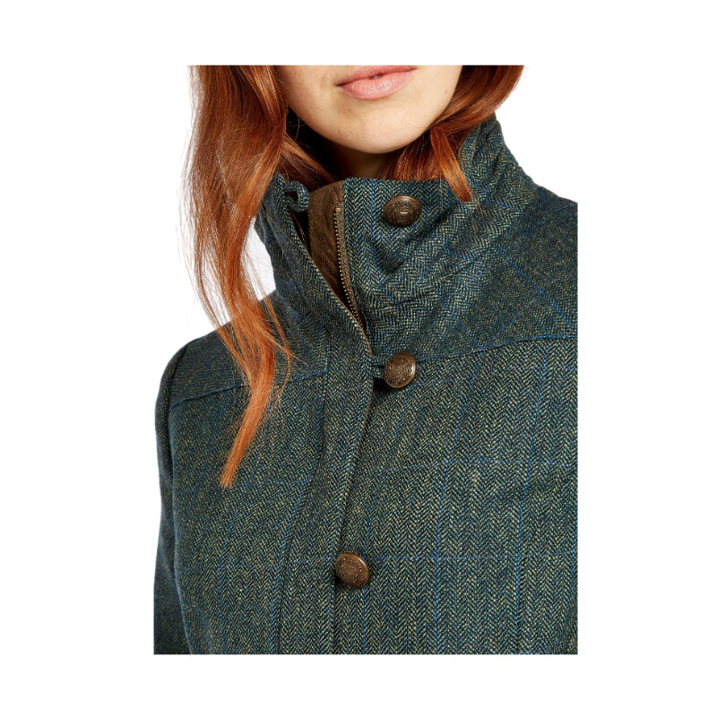 Dubarry of Ireland Chaqueta de tweed Bracken 89 Mist talla 36