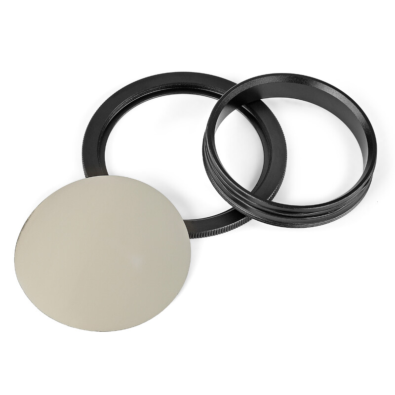 Omegon Filtros solares 50mm für ZWO Seestar S50 sowie Ferngläser