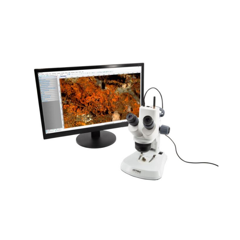 Optika Microscopio , SFX DigitalDigital WI-FI, 10x 20x 40x, LED, luz incidente y transmitida