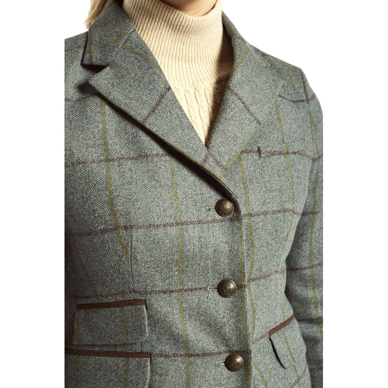 Dubarry of Ireland Chaqueta de tweed Buttercup Sorrel, talla 40
