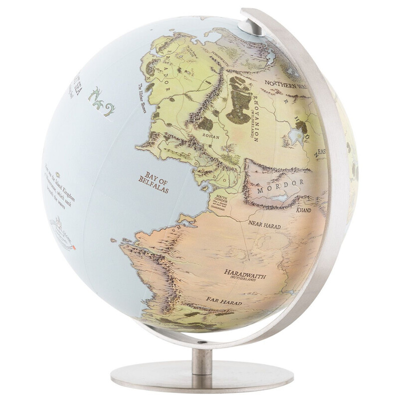 Columbus Mini globos terráqueos La Tierra Media, 12 cm
